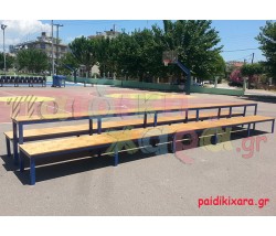 Εξέδρα κινητή εξωτερικού χώρου (κατάλληλη για γήπεδα κτλ)